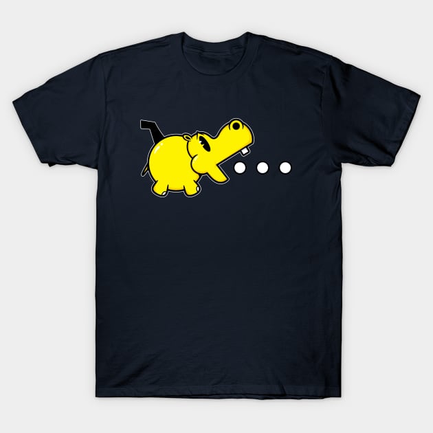 Waka Waka Hippos T-Shirt by mikehandyart